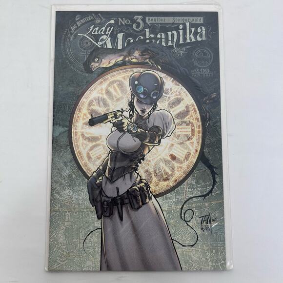 LADY MECHANIKA #3 BILLY TAN 1st  Variant Aspen Comics Joe Benitez - Picture 1 of 6